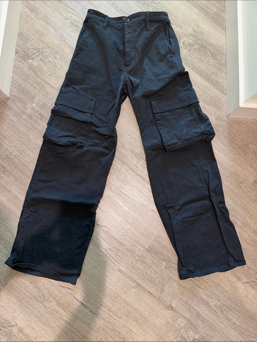 Aritzia Black Cargo Pants